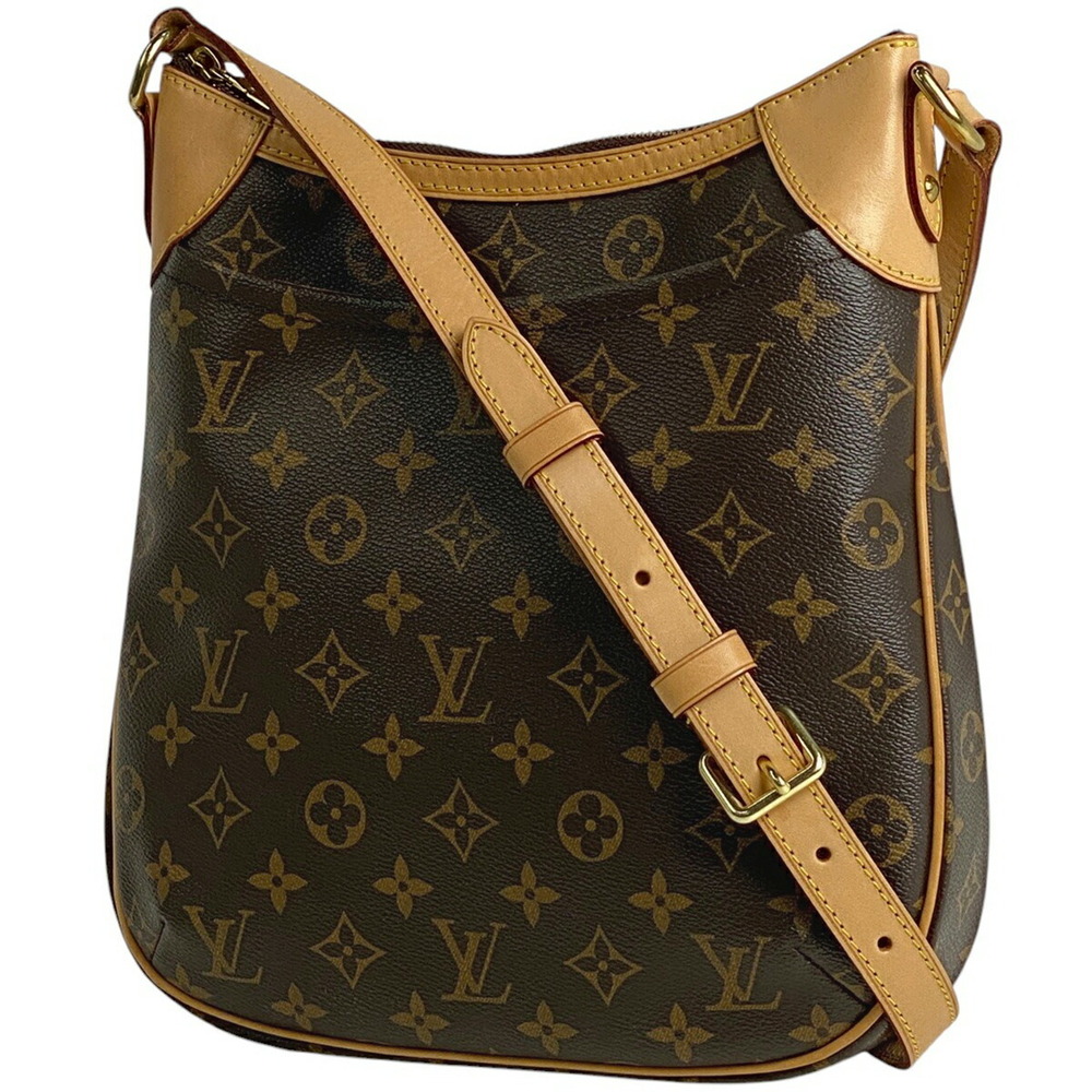 Louis Vuitton Odeon Crossbody Shoulder Bag Monogram Brown